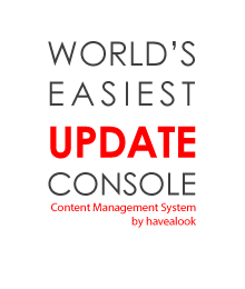 CMS - Worlds Easiest Self Update Console