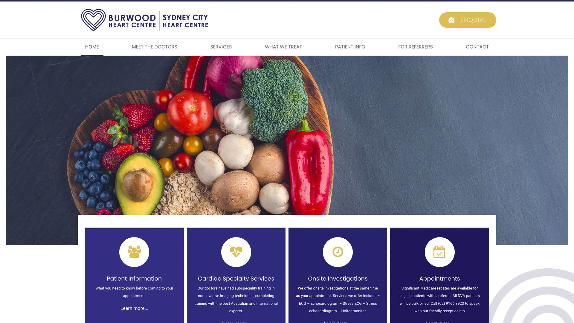 Medical Website example 2