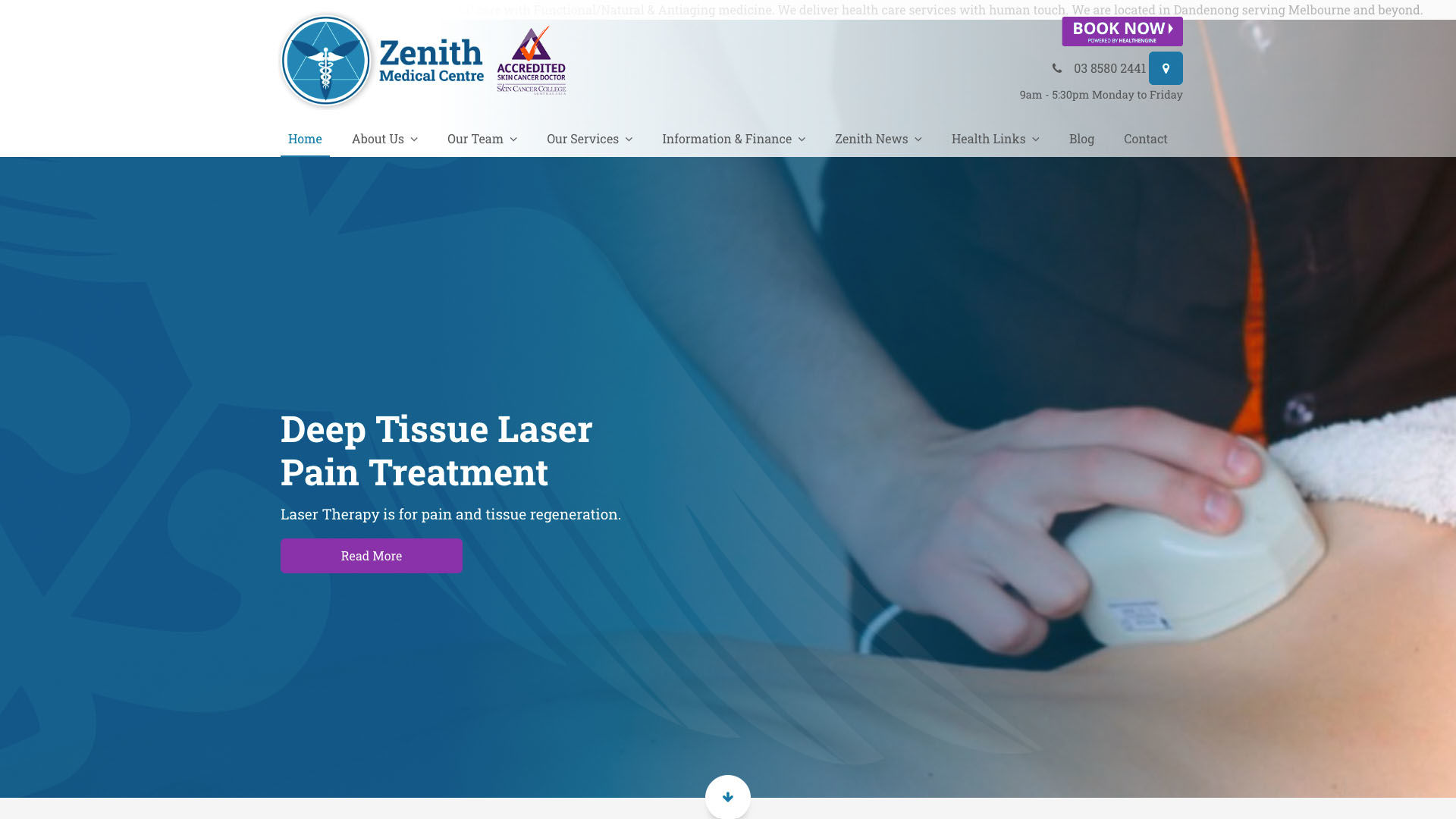Medical Website example 4