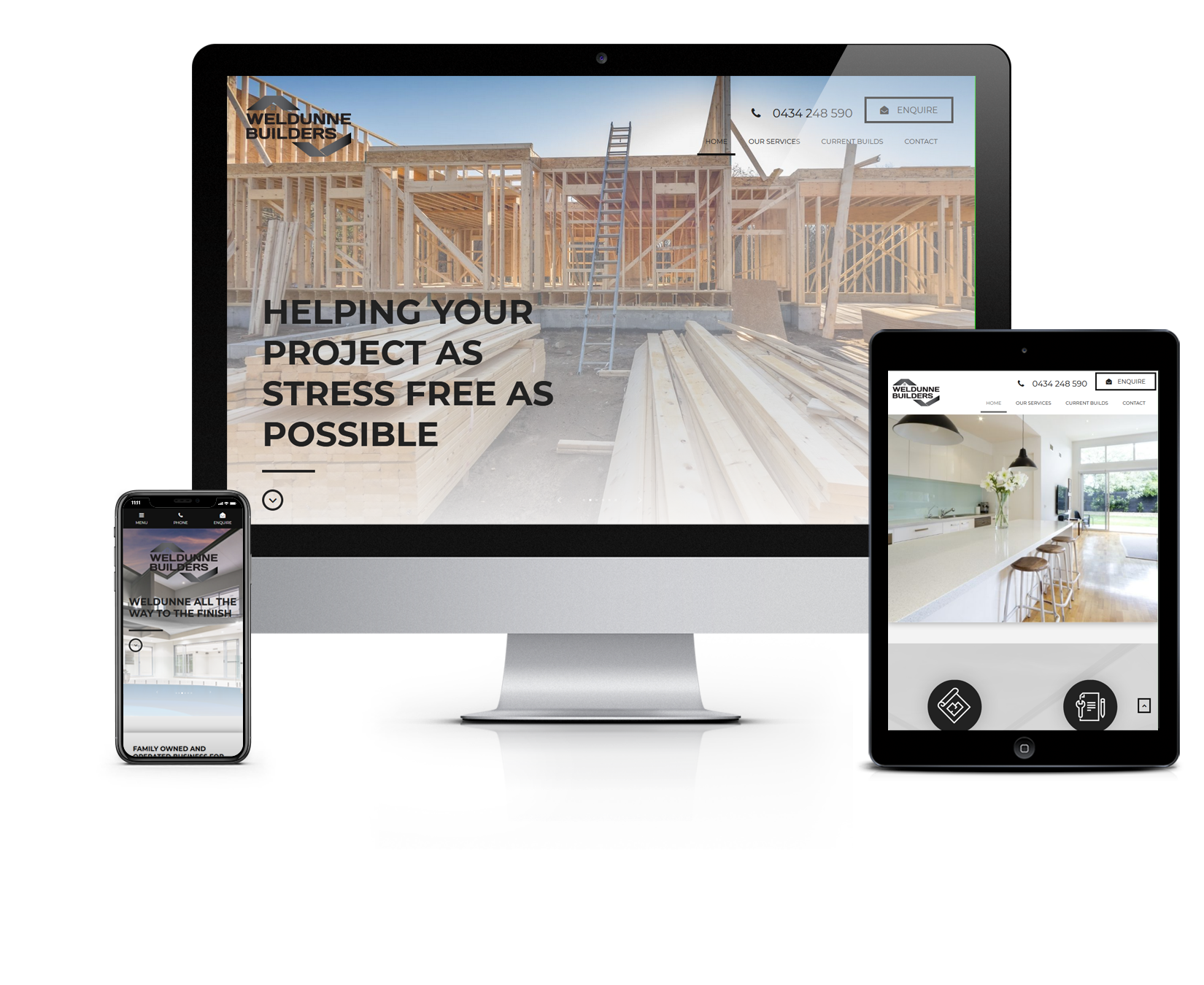 Website Example - Weldunne Builders