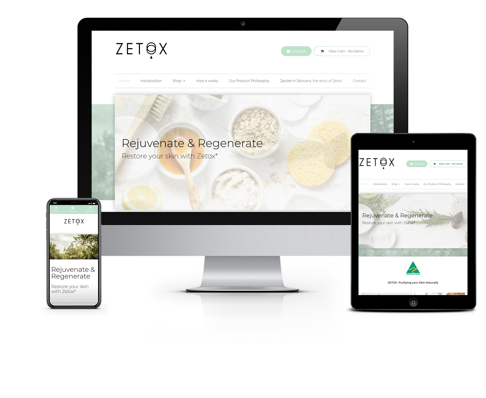 Website Example - Zetox