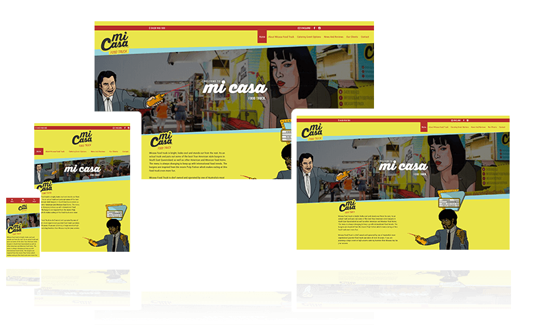Mi Casa Website Example